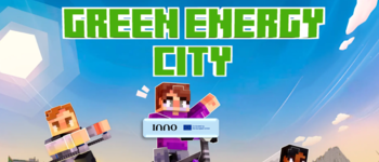 jeu minecraft et logo innoNRJ